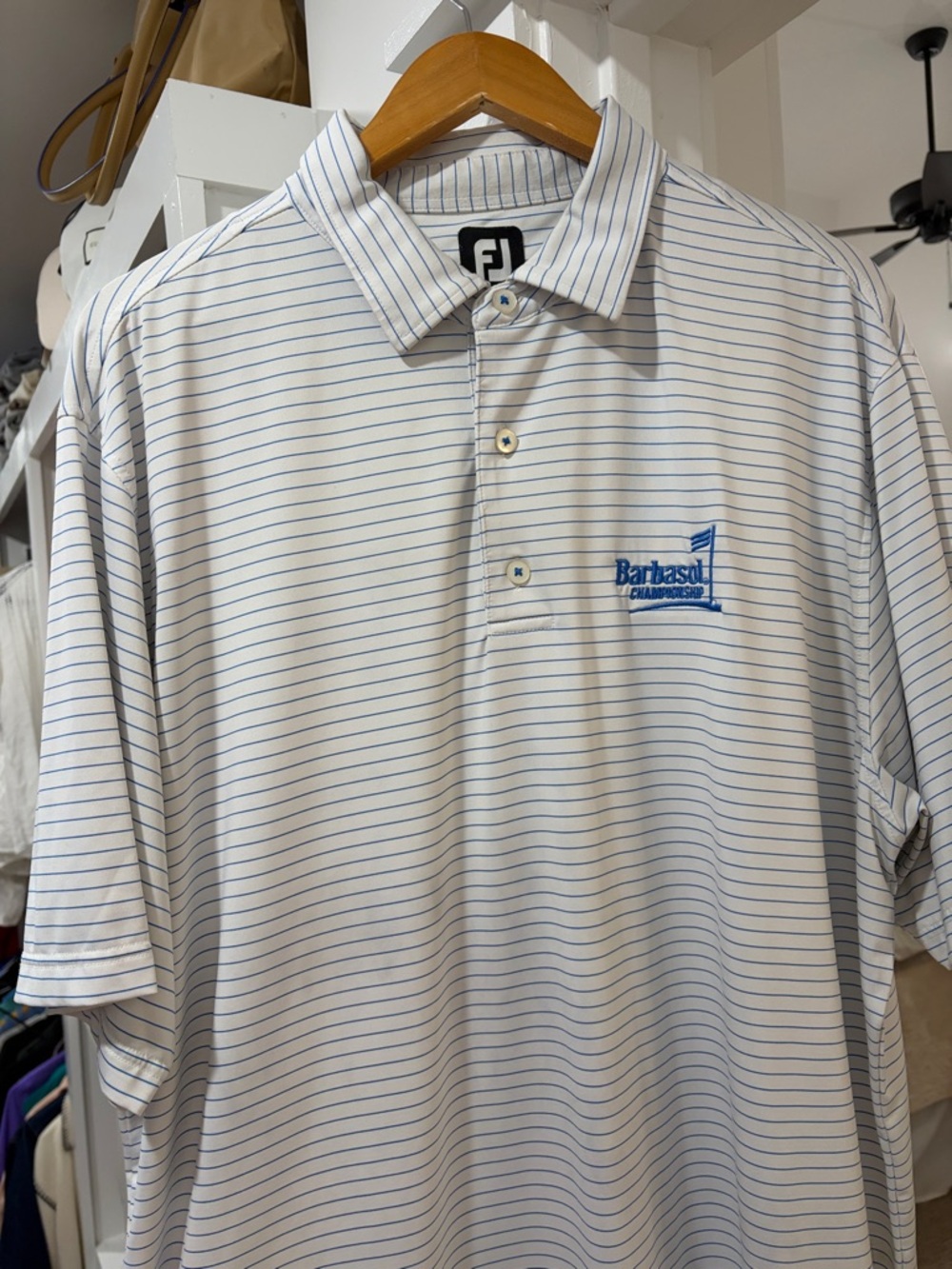 Footjoy Barbasol Championship Tournament Golf Polo